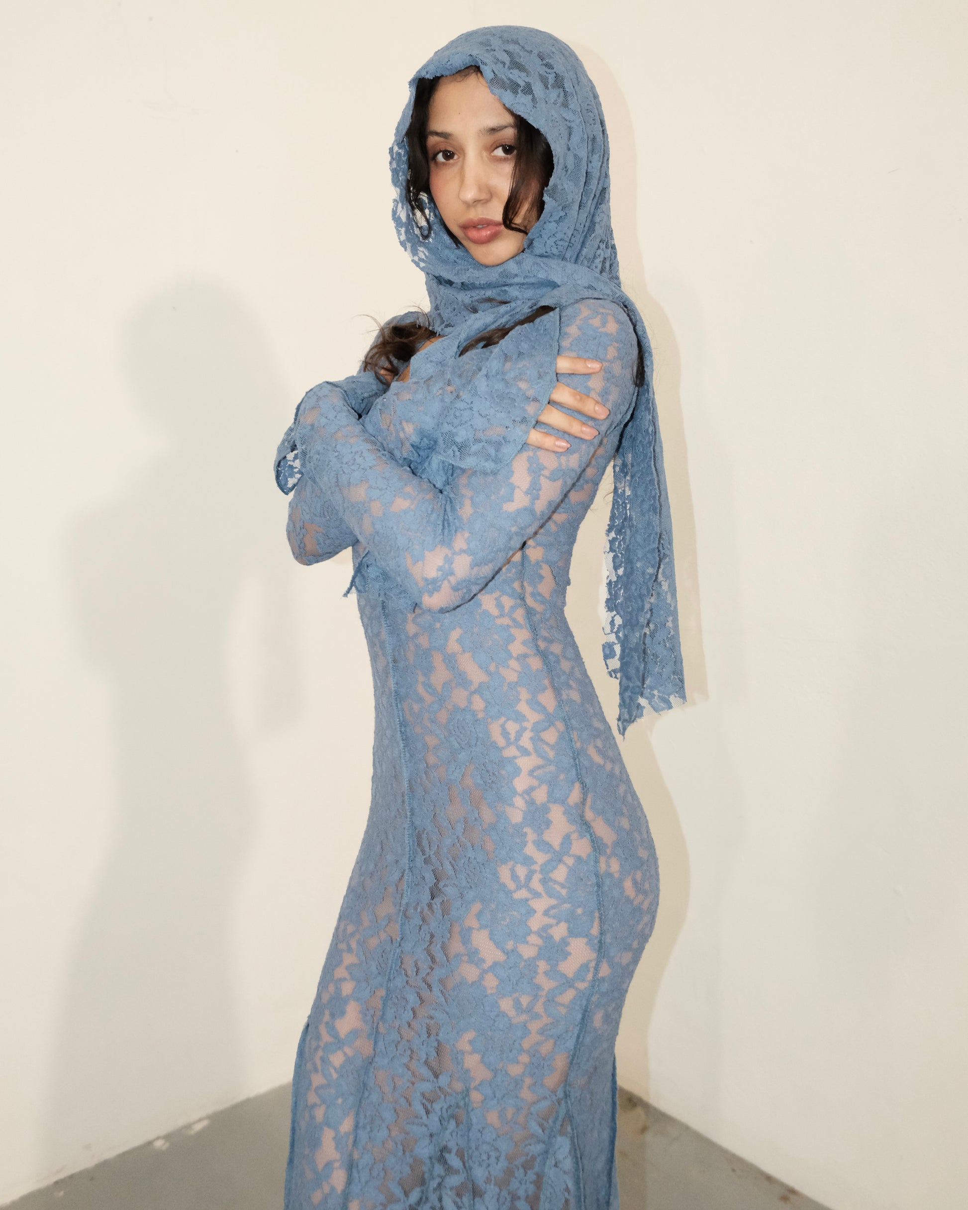 maxi dress with head scarf African Print Ankara Style Long Smocked Maxi Sundress With Head Scarf - Vacation Outfit Dress Beach Spring Resort Wear